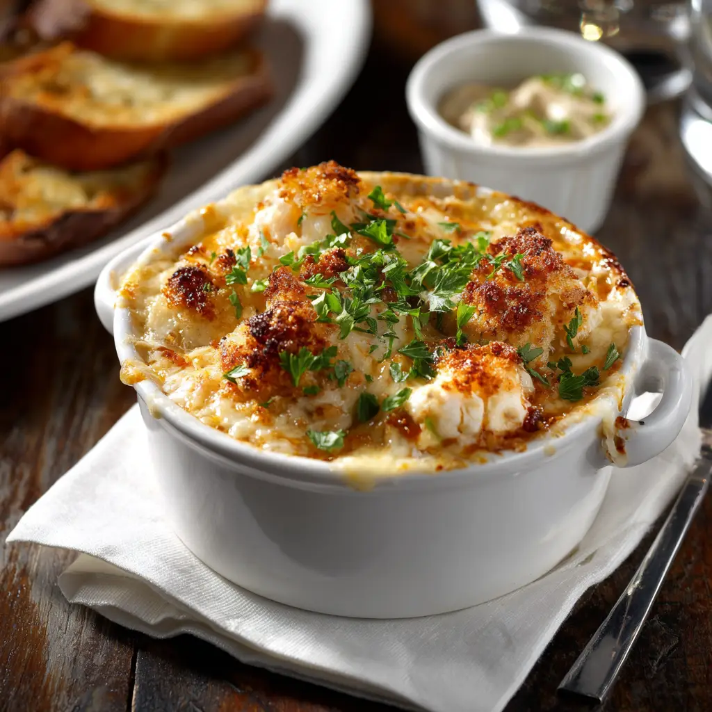 The ingredients for an authentic Maryland Crab Imperial recipe, including lump crab meat, mayonnaise, and Old Bay seasoning, arranged on a kitchen counter.