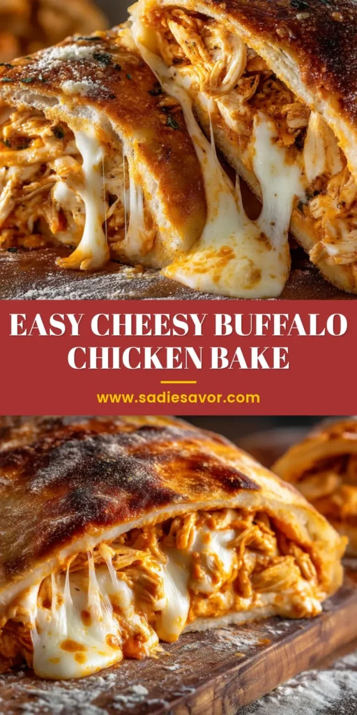 Buffalo Chicken Cheese Bake: The Ultimate Easy & Cheesy Recipe 3 A delicious and cheesy Buffalo Chicken Cheese Bake in a white casserole dish, garnished with green onions. The perfect easy appetizer or dinner recipe.