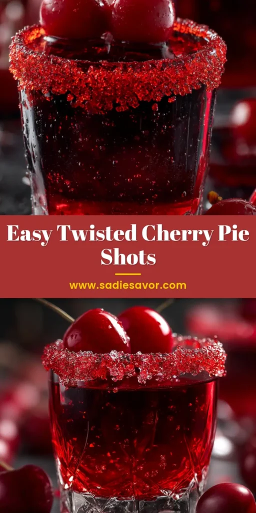 A tray of vibrant red cherry jello shots ready for a party. This easy recipe is a crowd-pleasing favorite.