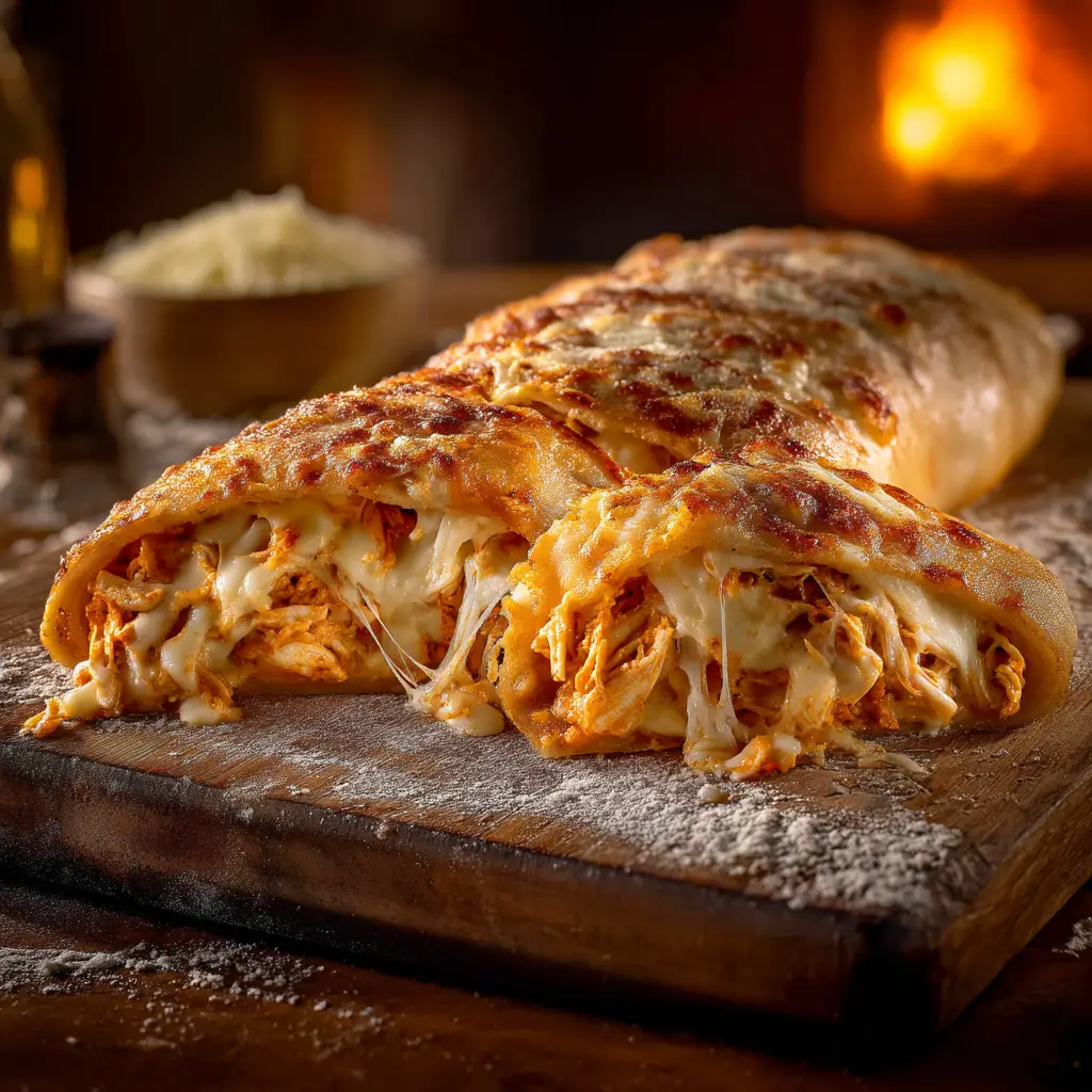 Buffalo Chicken Cheese Bake: The Ultimate Easy & Cheesy Recipe 2 A close-up spoonful of creamy buffalo chicken bake, showing the texture of the shredded chicken and melted cheese.